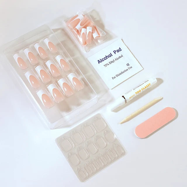 Ebin New York Mood: Too Classy Press On Toenails - 011 product image 6