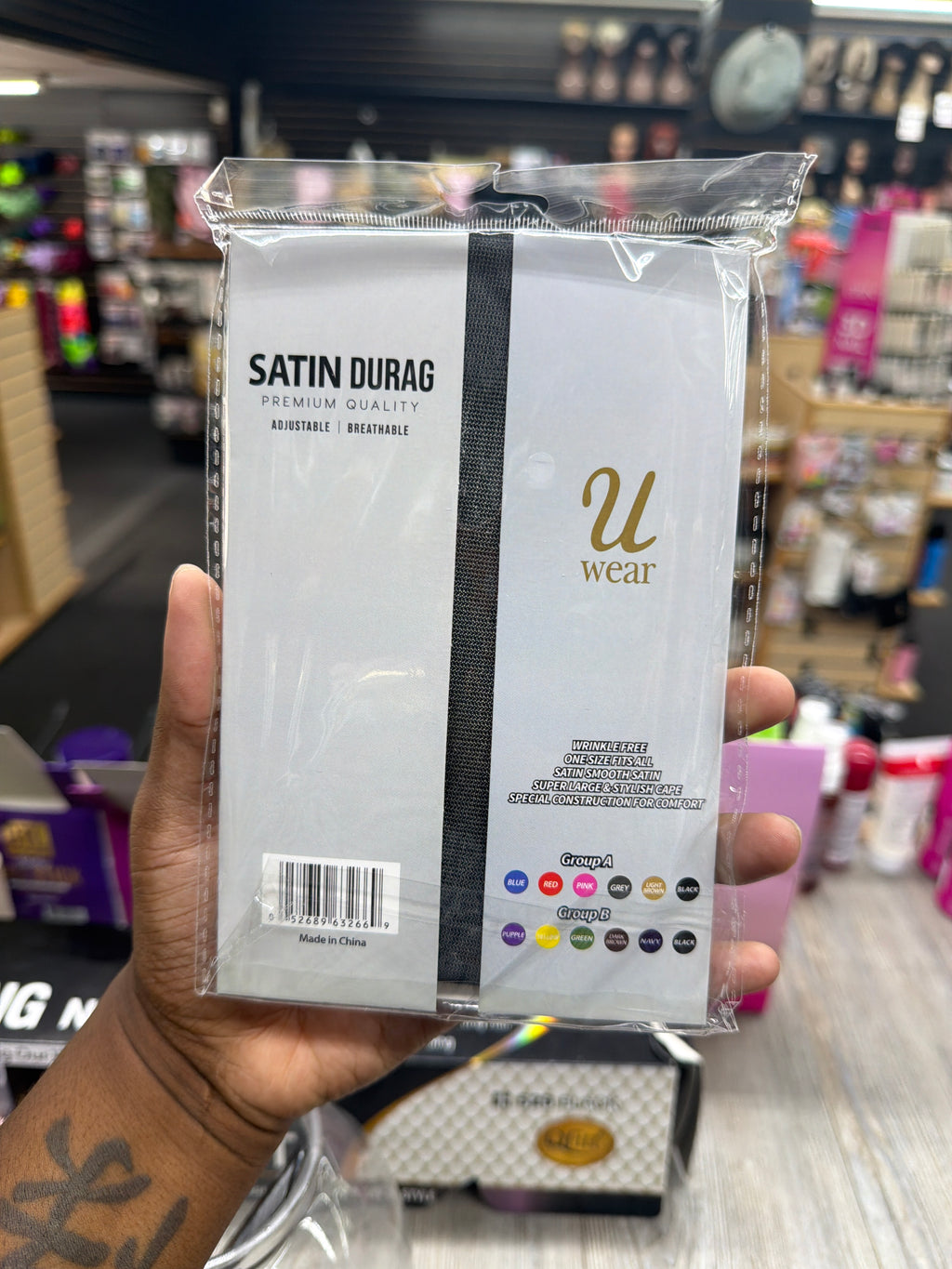 Uwear Satin Durag Premium Quality
