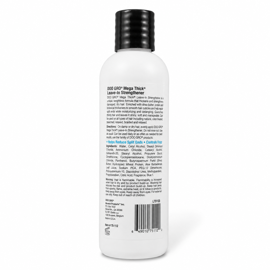 DOO GRO Mega Thick Leave-In GRO Strengthener 10 oz