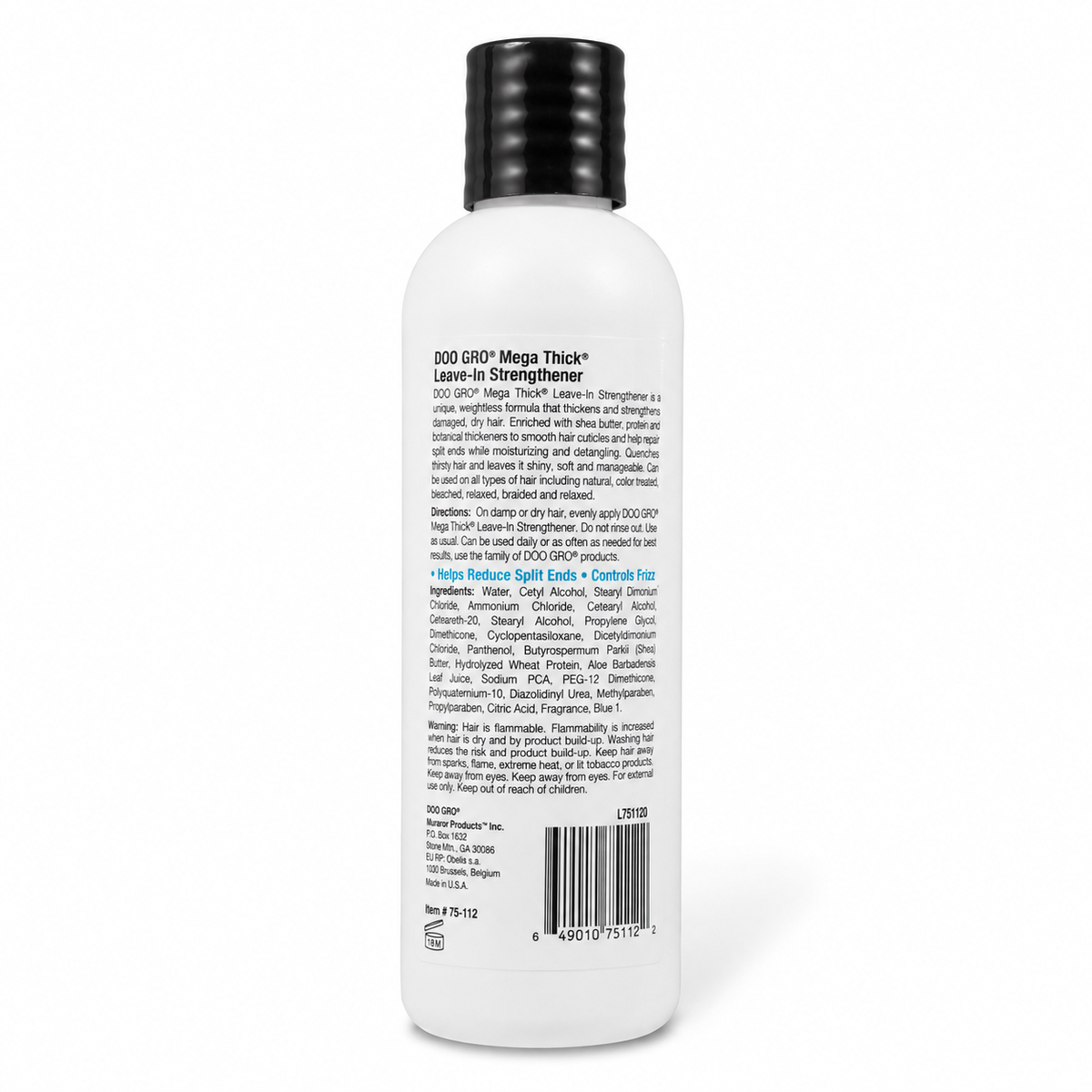 DOO GRO Mega Thick Leave-In GRO Strengthener 10 oz