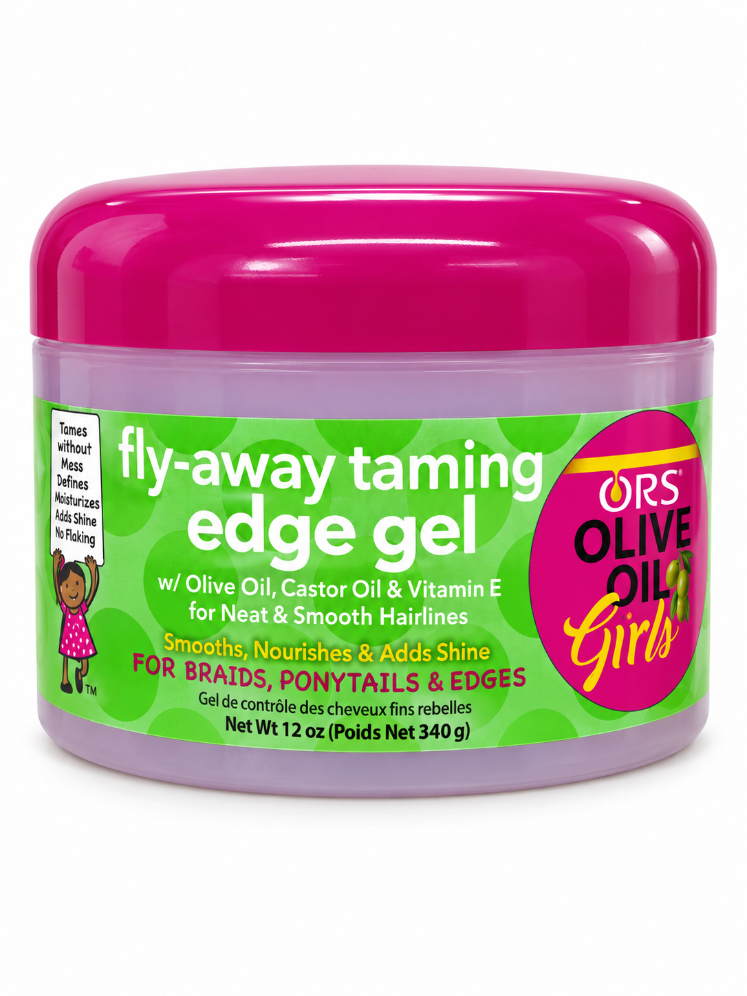 ORS Olive Oil Girls Fly-Away Taming Edge Gel 12 oz