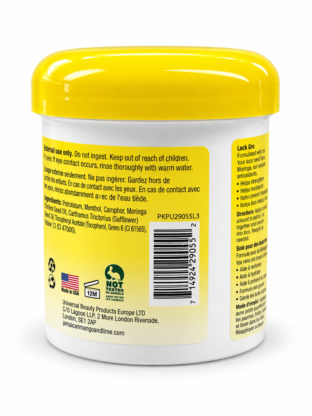 Jamaican Mango & Lime Lock Gro 16 oz – Loc & Scalp Treatment