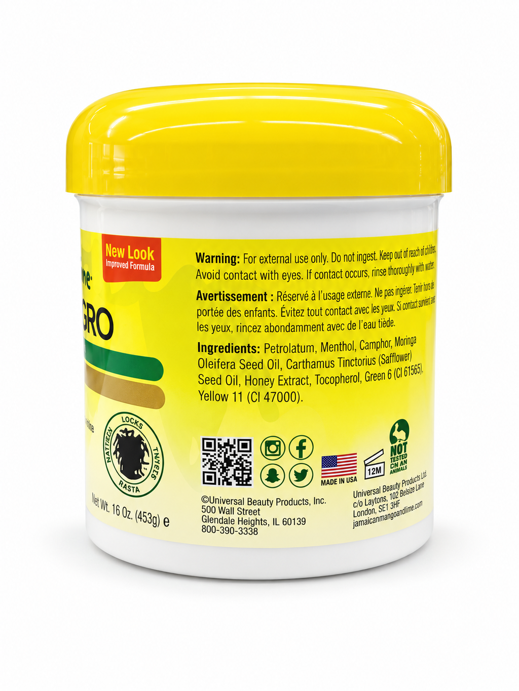 Jamaican Mango & Lime Lock Gro 16 oz – Loc & Scalp Treatment