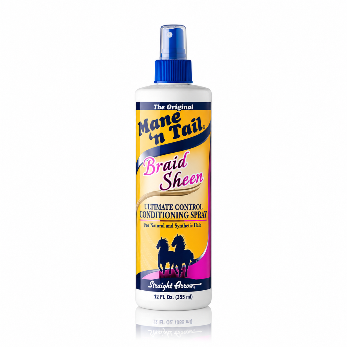 Mane ’n Tail Braid Sheen Spray 12 oz – Conditioning & Moisturizing Spray