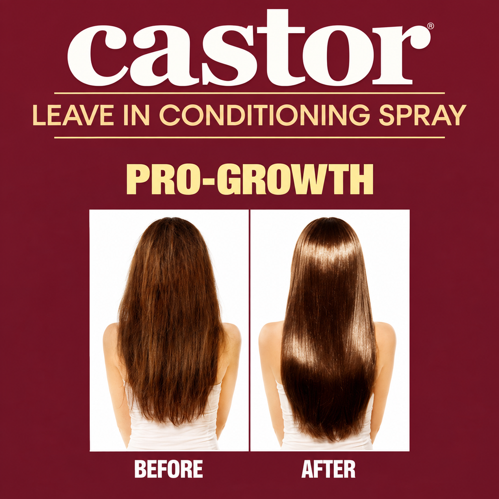 Difeel Castor Pro-Growth Leave-In Conditioning Spray 8 oz