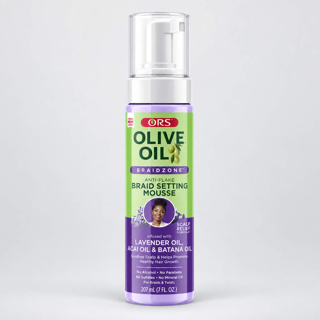 ORS Olive Oil Braidzone Braid Setting Mousse 7 oz