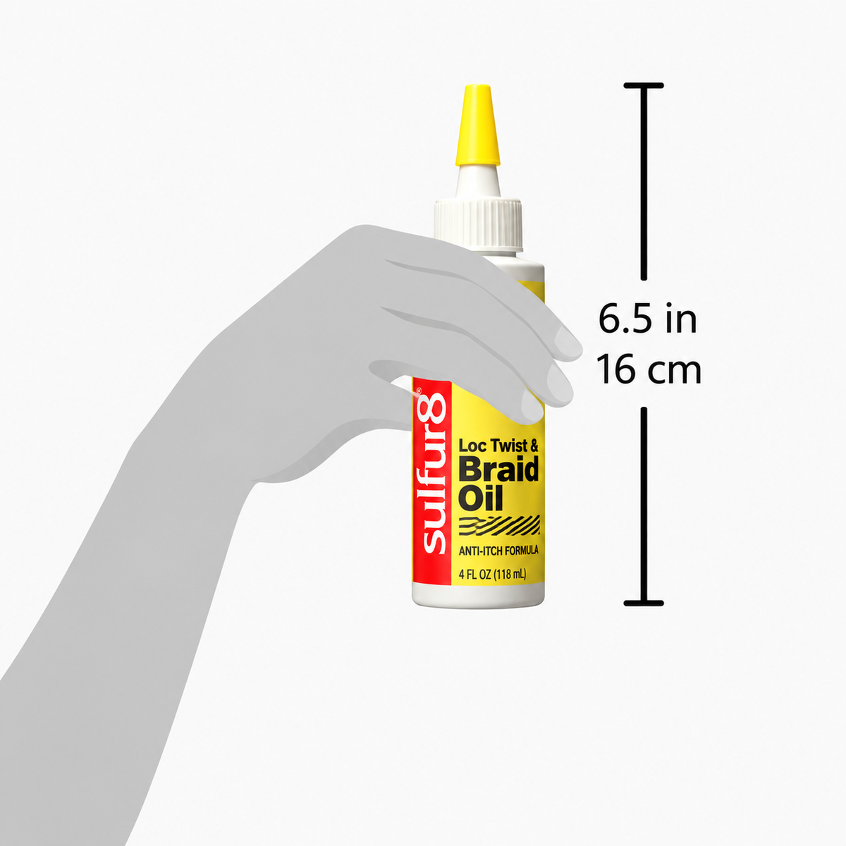 Sulfur8 Loc, Twist & Braid Oil 4 oz – Moisturizing Hair & Scalp Oil