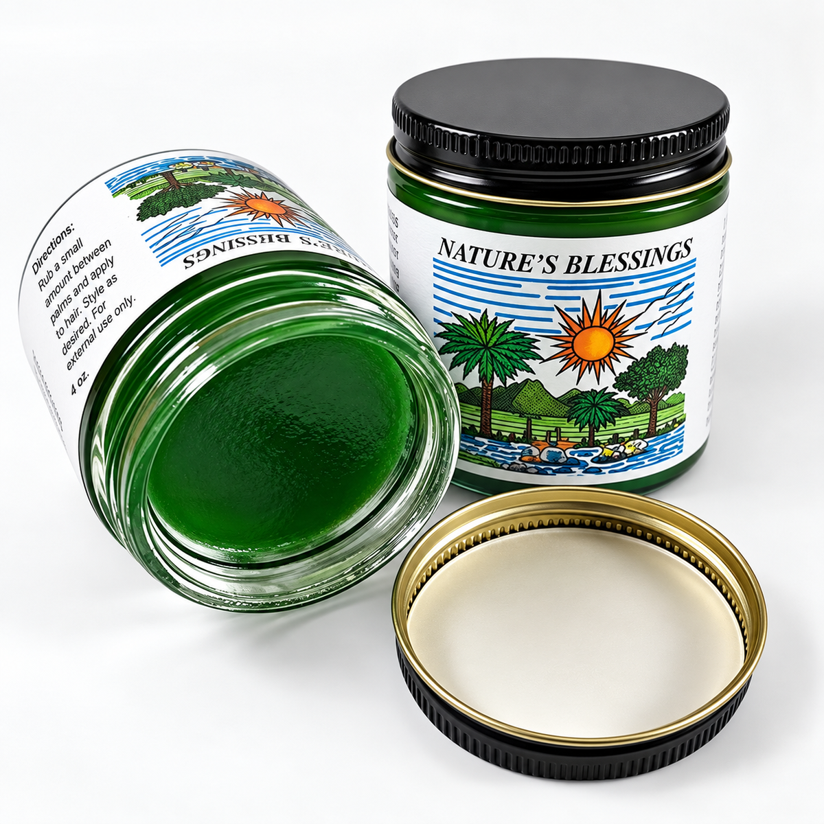 Nature’s Blessings Hair Pomade 4oz