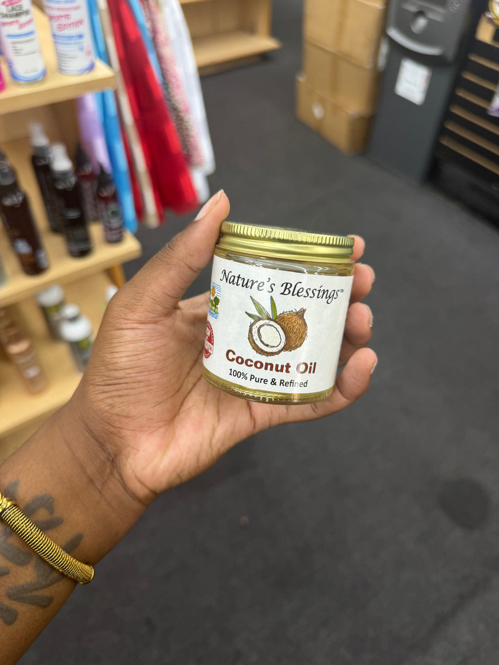 Nature’s Blessings 100% Pure & Refinded Coconut Oil