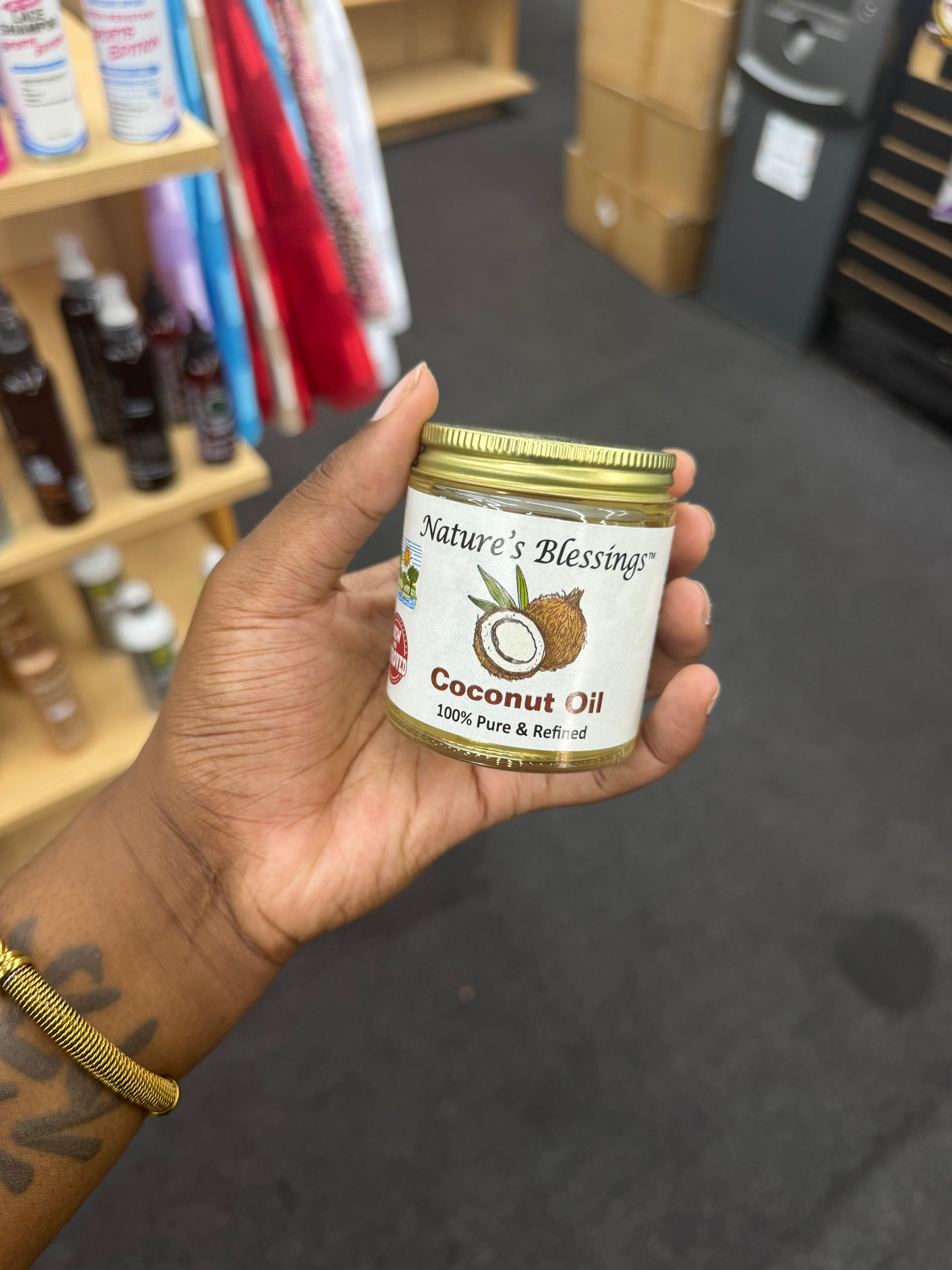 Nature’s Blessings 100% Pure & Refinded Coconut Oil