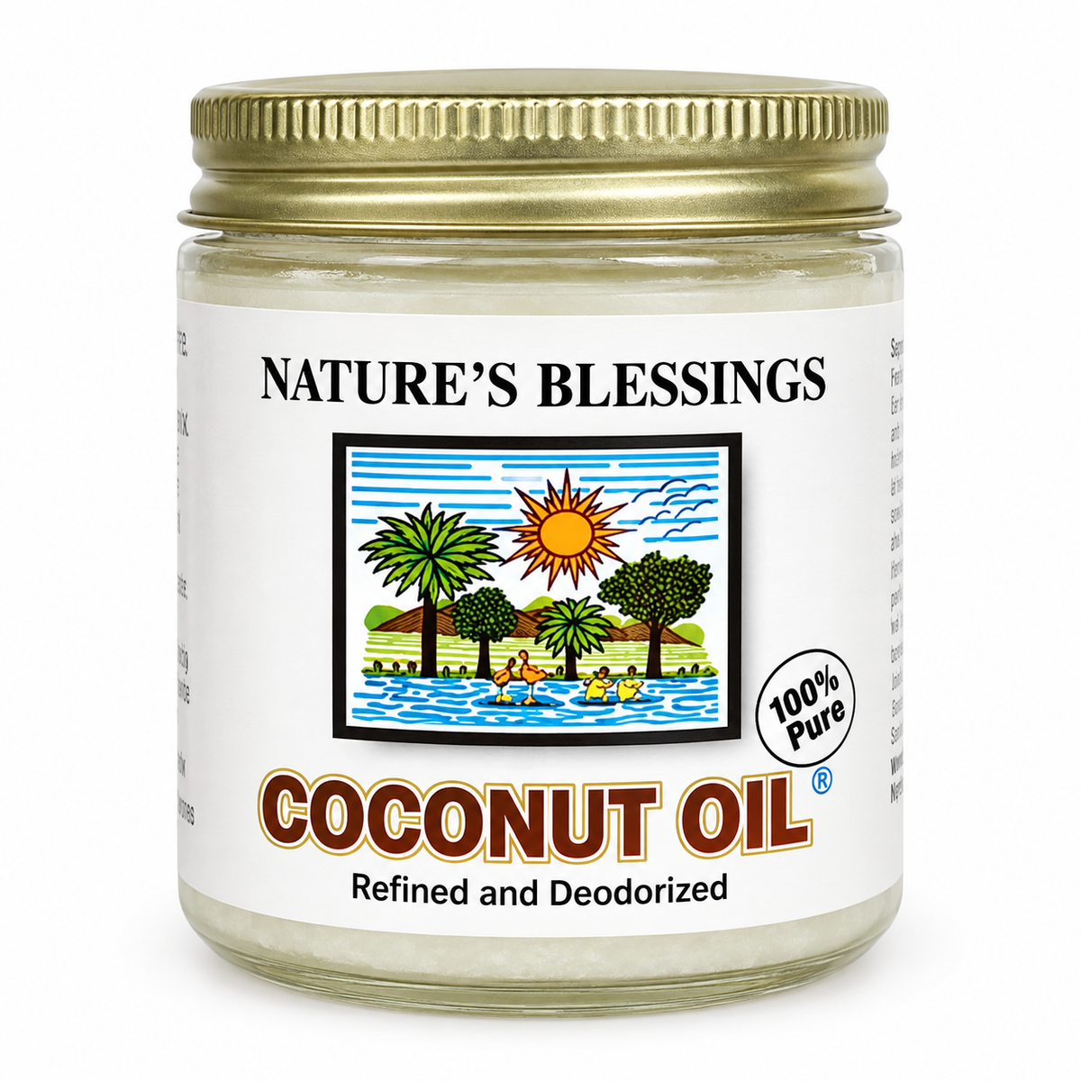 Nature’s Blessings 100% Pure & Refinded Coconut Oil