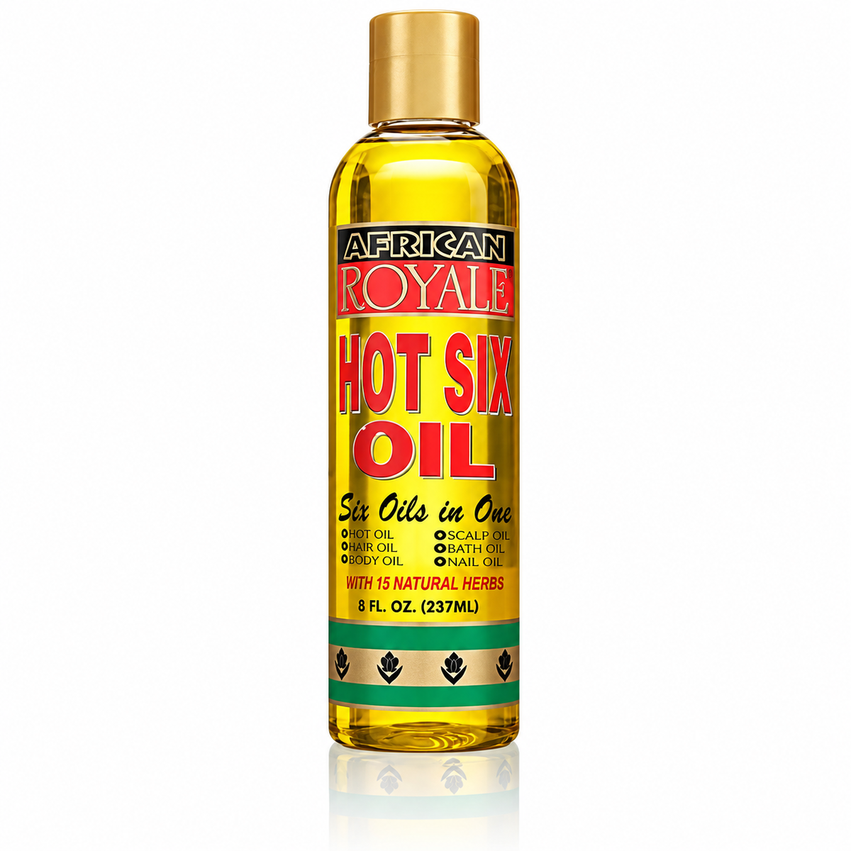 African Royale Hot Six Oil Six Oils in One 8oz