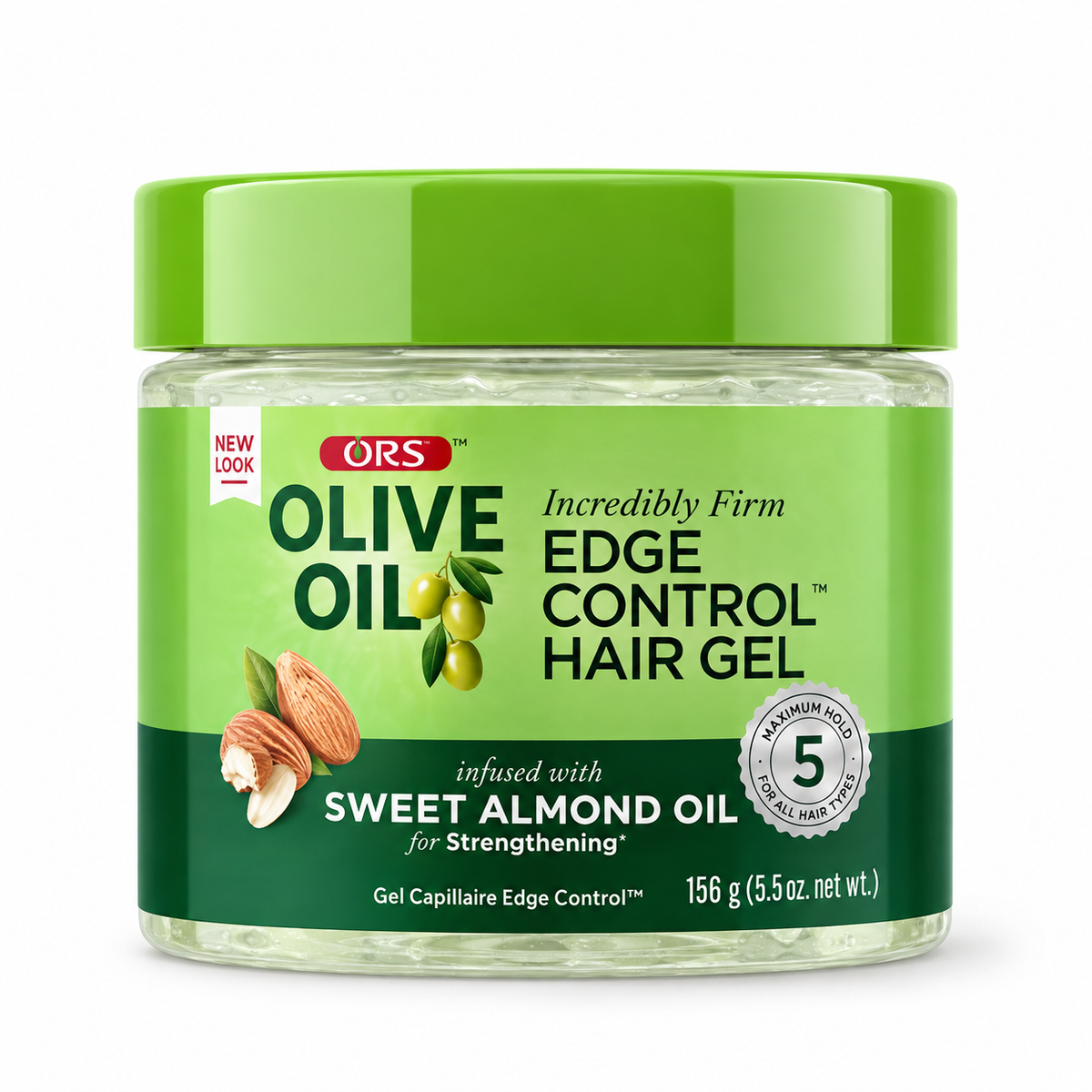 ORS Olive Oil Incredibly Firm Edge Control Hair Gel 4oz