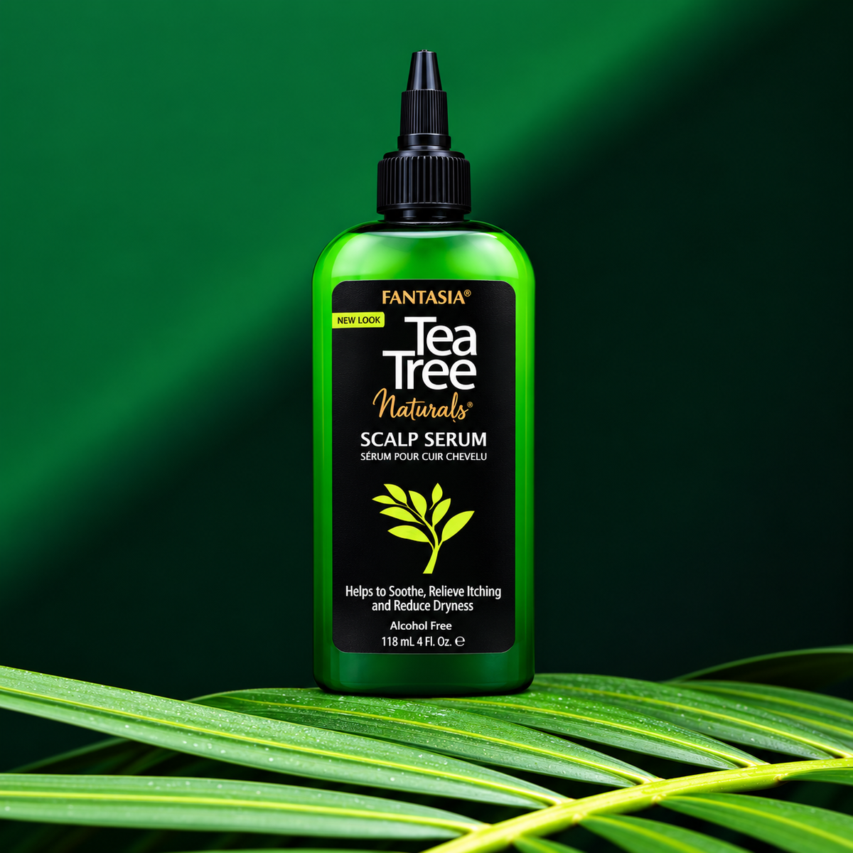 Fantasia Tea Tree Naturals Leave-In Scalp Serum 4 oz