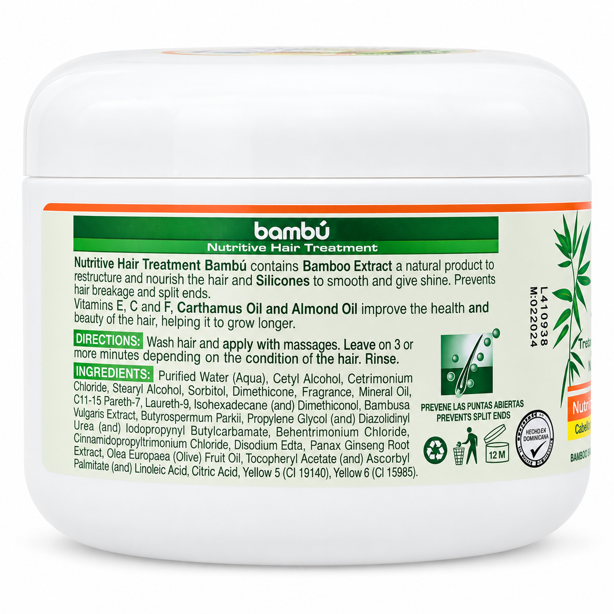 Silicon Mix Bambu Nutritive Hair Treatment 8oz