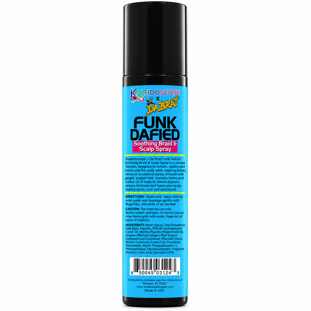 Kaleidoscope x Da Brat Funk Dafied Soothing Braid & Scalp Spray 8 oz