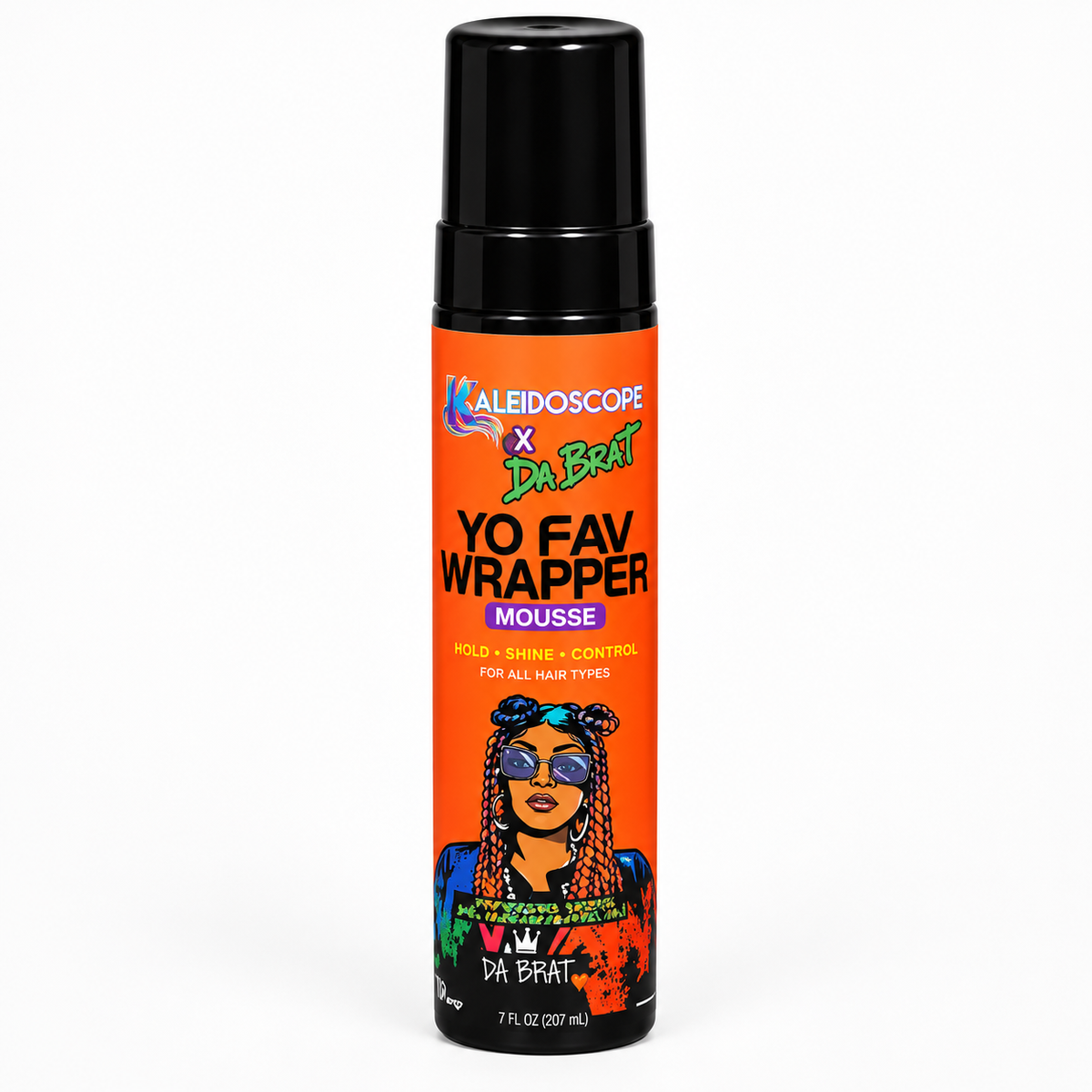 Kaleidoscope x Da Brat Yo Fav Wrapper Mousse 8 oz