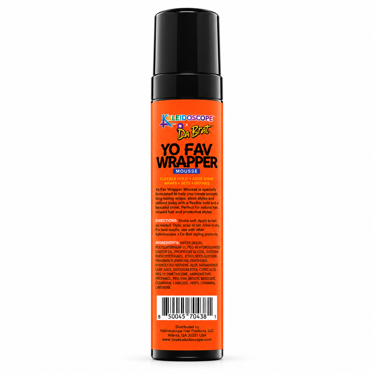 Kaleidoscope x Da Brat Yo Fav Wrapper Mousse 8 oz