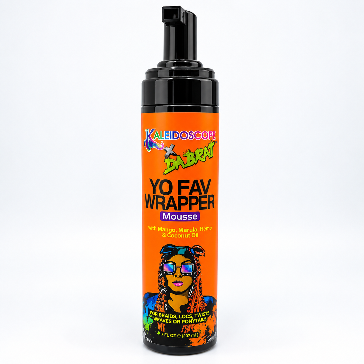 Kaleidoscope x Da Brat Yo Fav Wrapper Mousse 8 oz