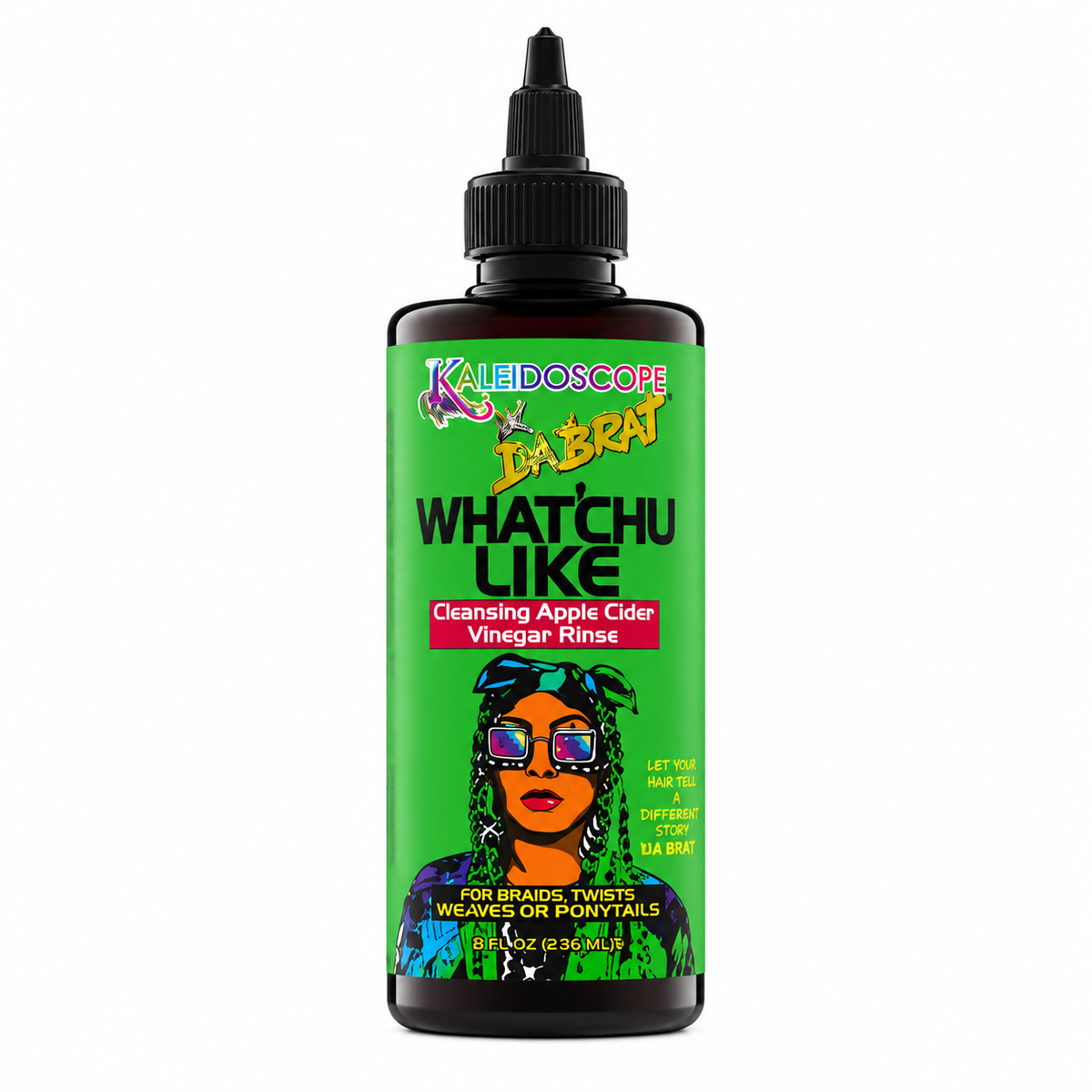 Kaleidoscope x Da Brat What'Chu Like Apple Cider Vinegar Rinse 8 oz