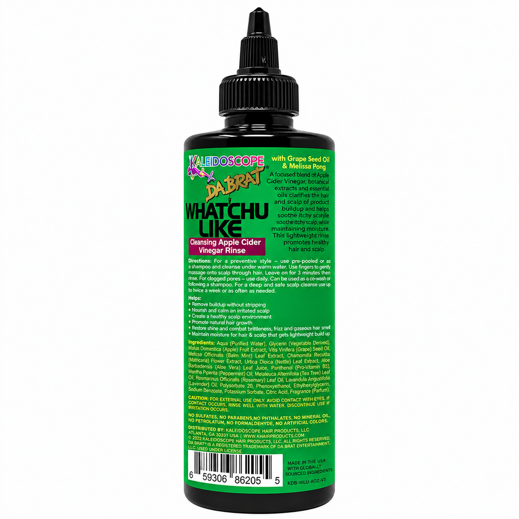 Kaleidoscope x Da Brat What'Chu Like Apple Cider Vinegar Rinse 8 oz