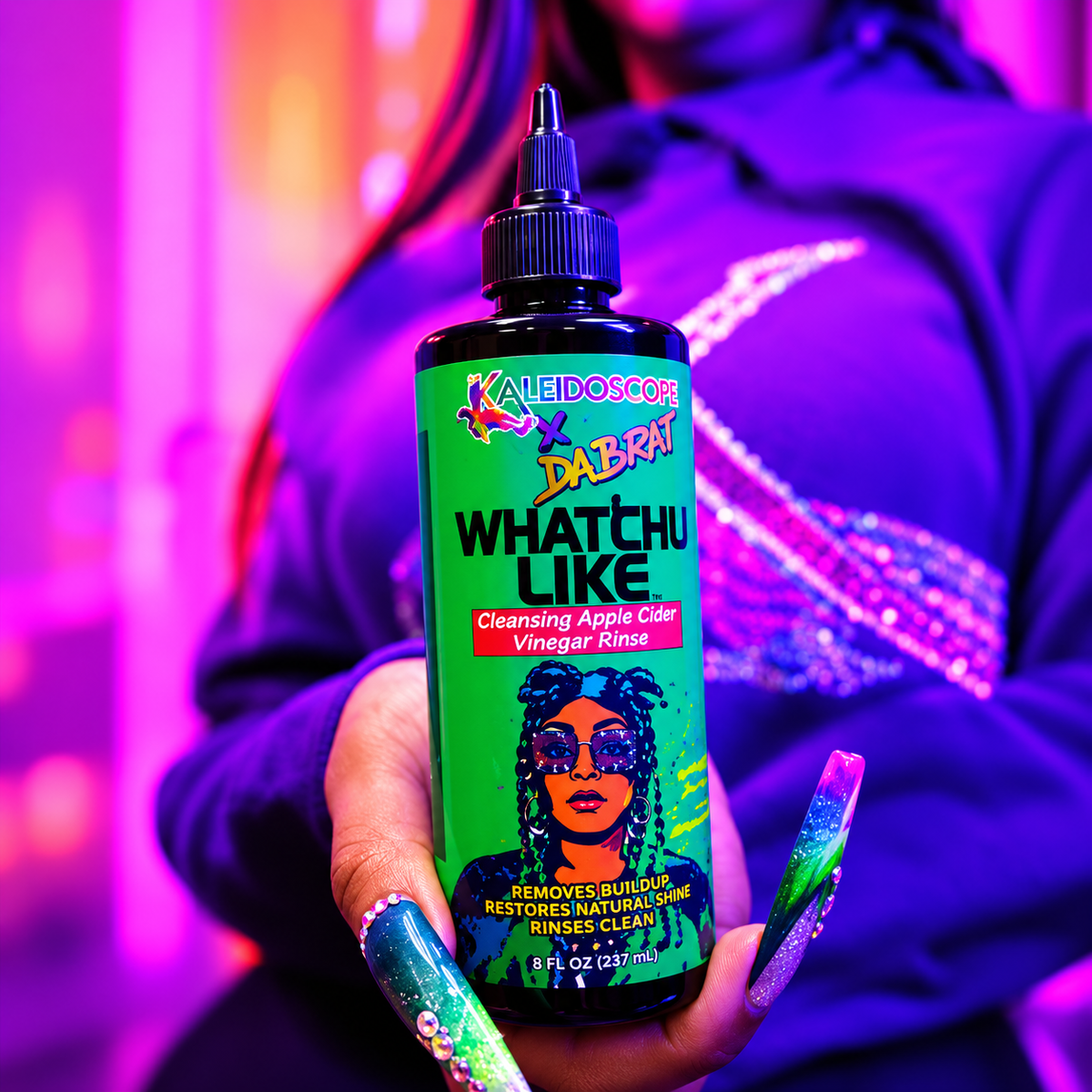 Kaleidoscope x Da Brat What'Chu Like Apple Cider Vinegar Rinse 8 oz