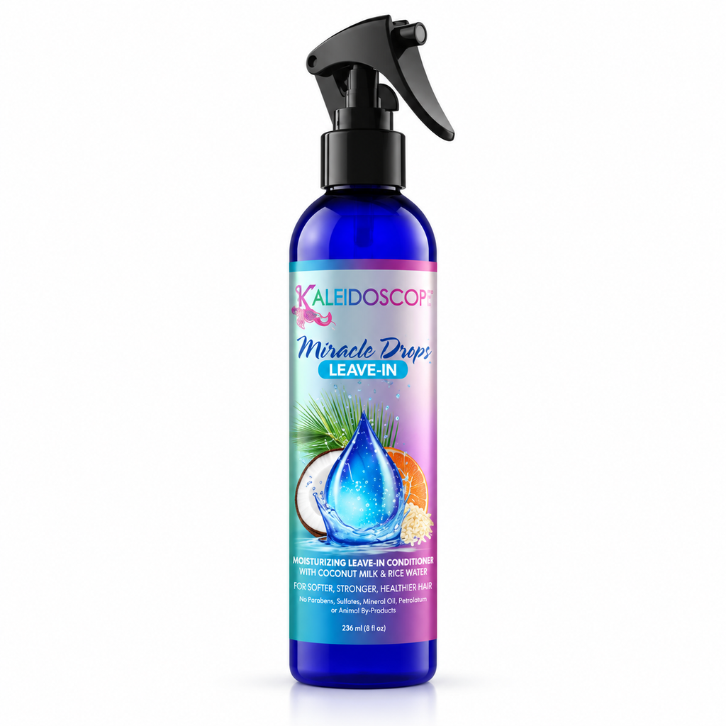 Kaleidoscope Miracle Drops Coconut Milk & Rice Water Leave-In Conditioner 8 oz
