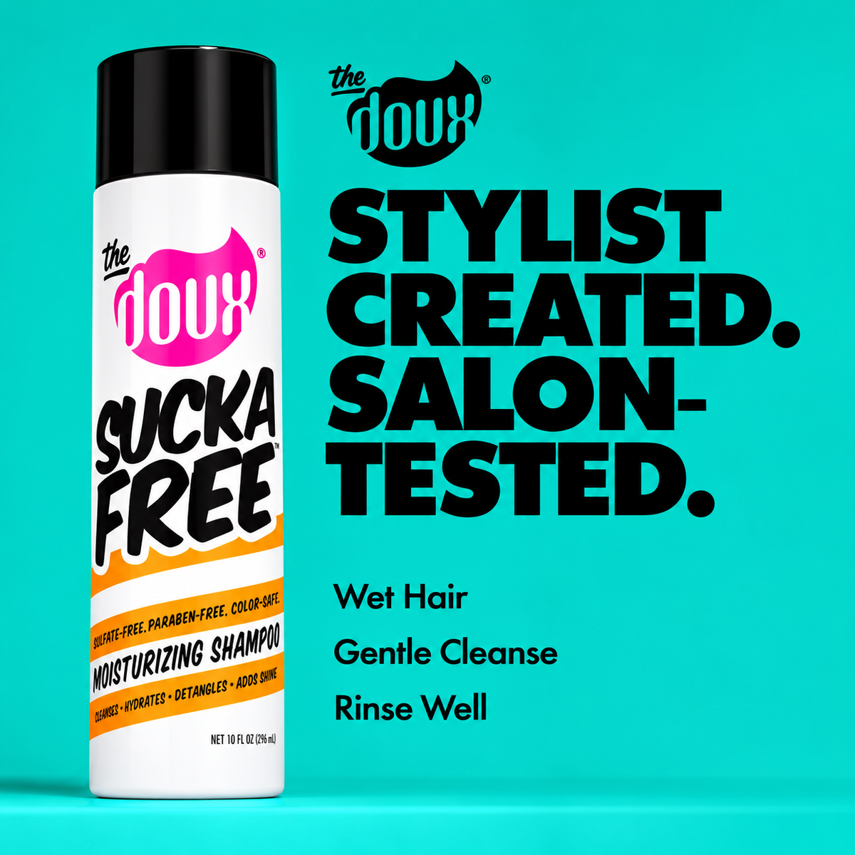 The Doux Sucka Free Moisturizing Shampoo 8oz