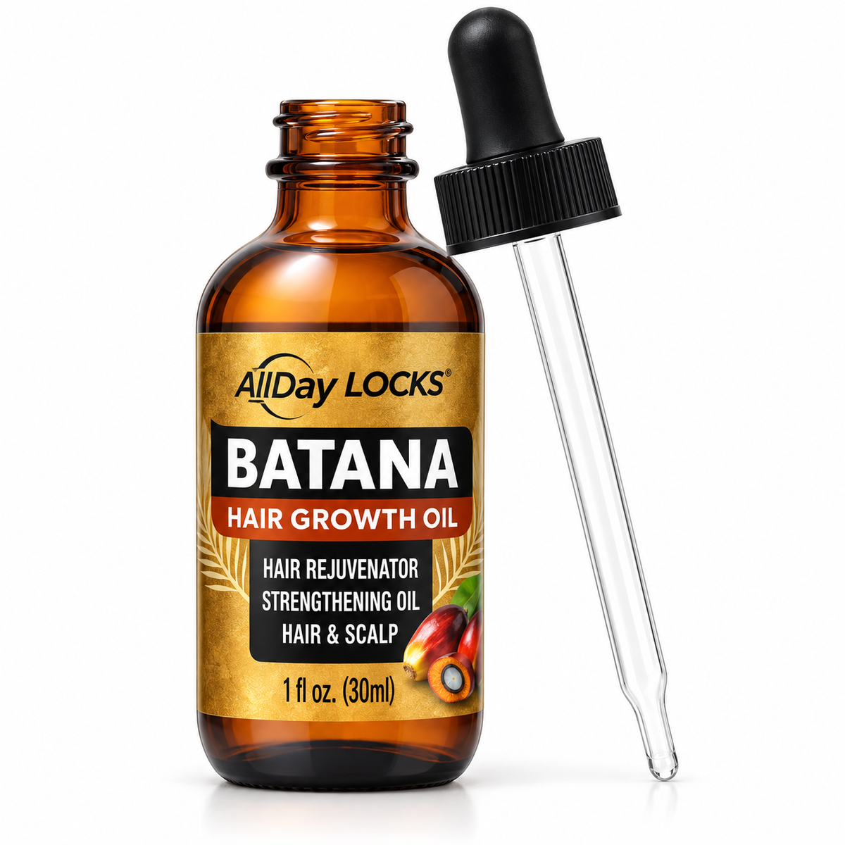 AllDay Locks Batana Hair Growth Oil 1oz
