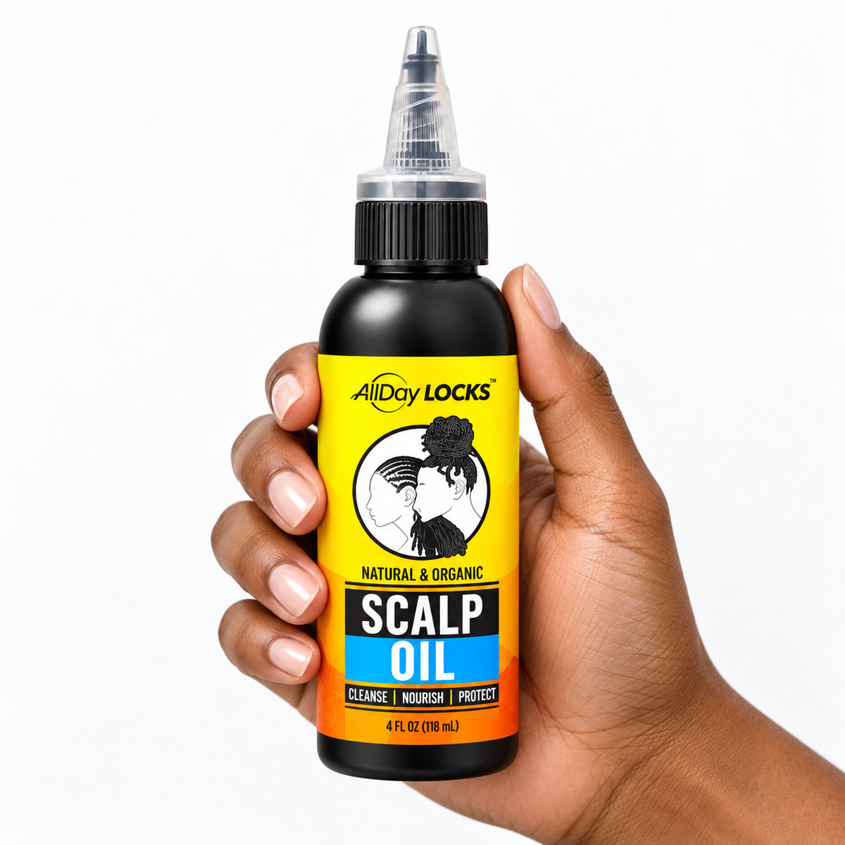 AllDay Locks Moisturizing & Anti Itch Scalp Oil 4oz