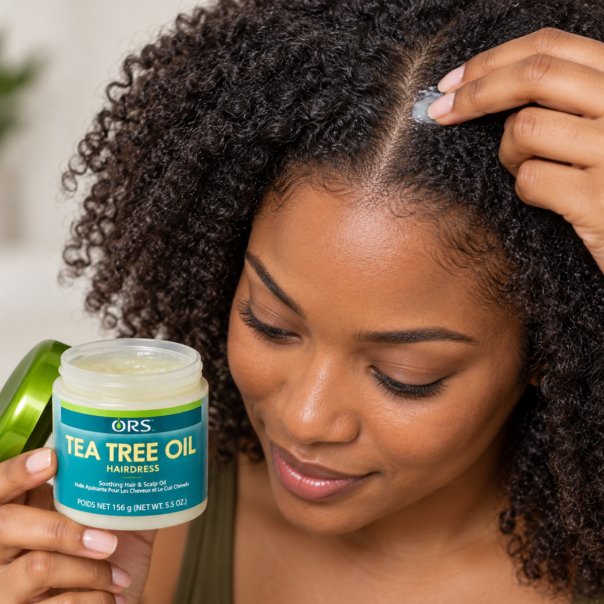 ORS Tea Tree Oil Hairdress Soothing Hair & Scalp Oil 5.5 oz