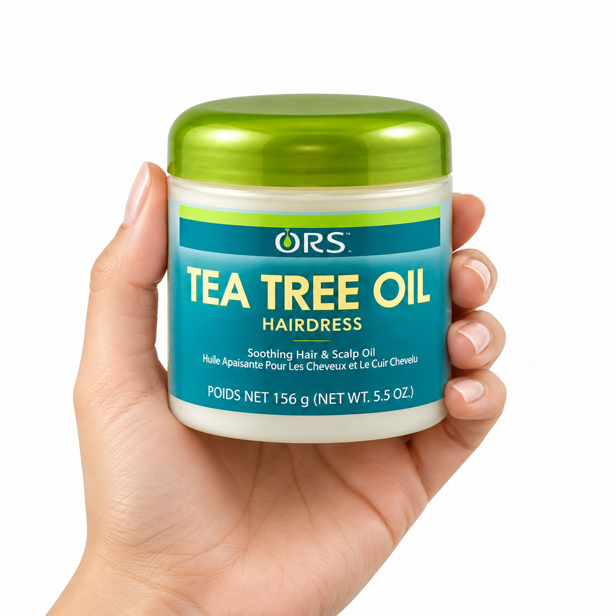 ORS Tea Tree Oil Hairdress Soothing Hair & Scalp Oil 5.5 oz