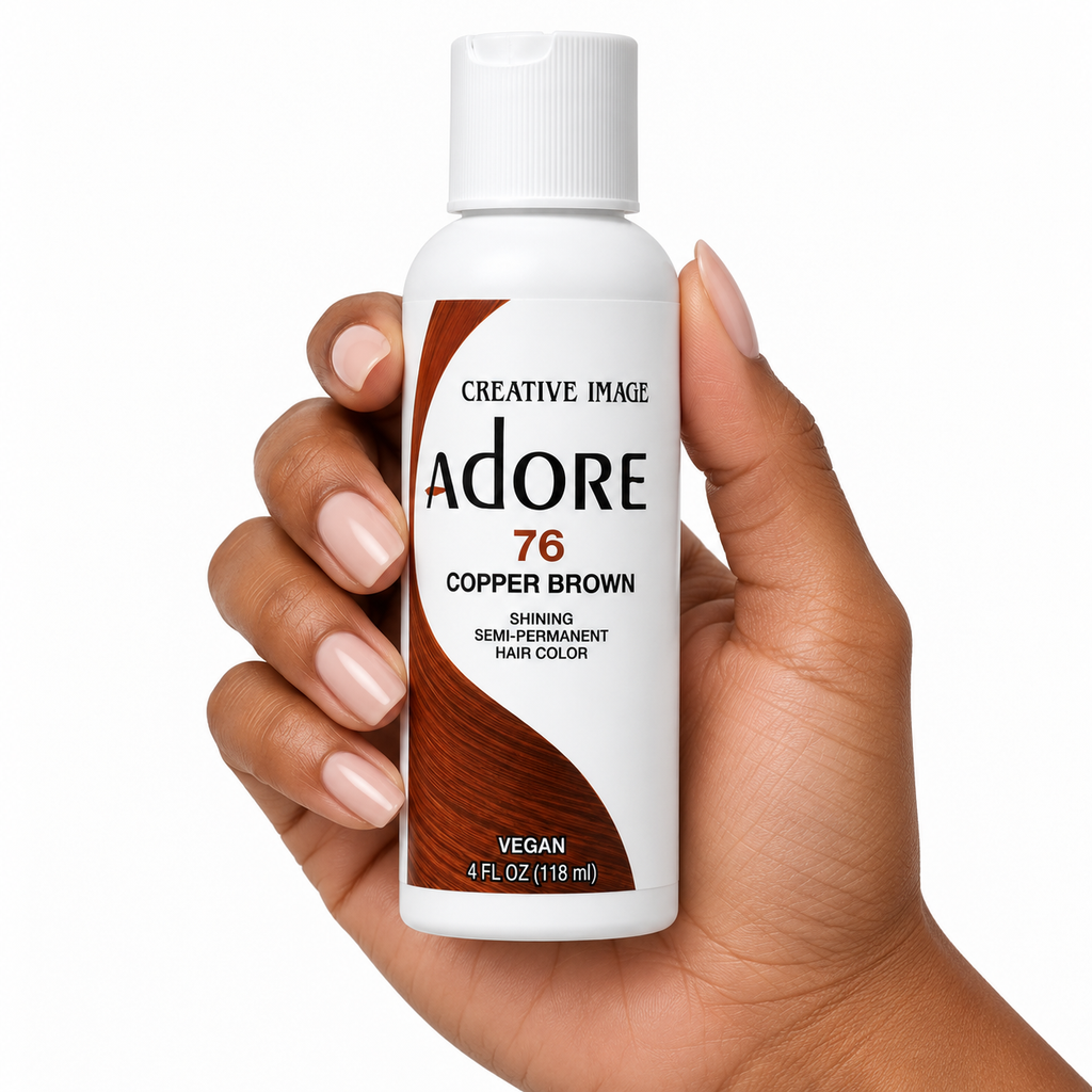 Creative Image Adore Semi-Permanent Hair Color 76 Copper Brown – 4 oz