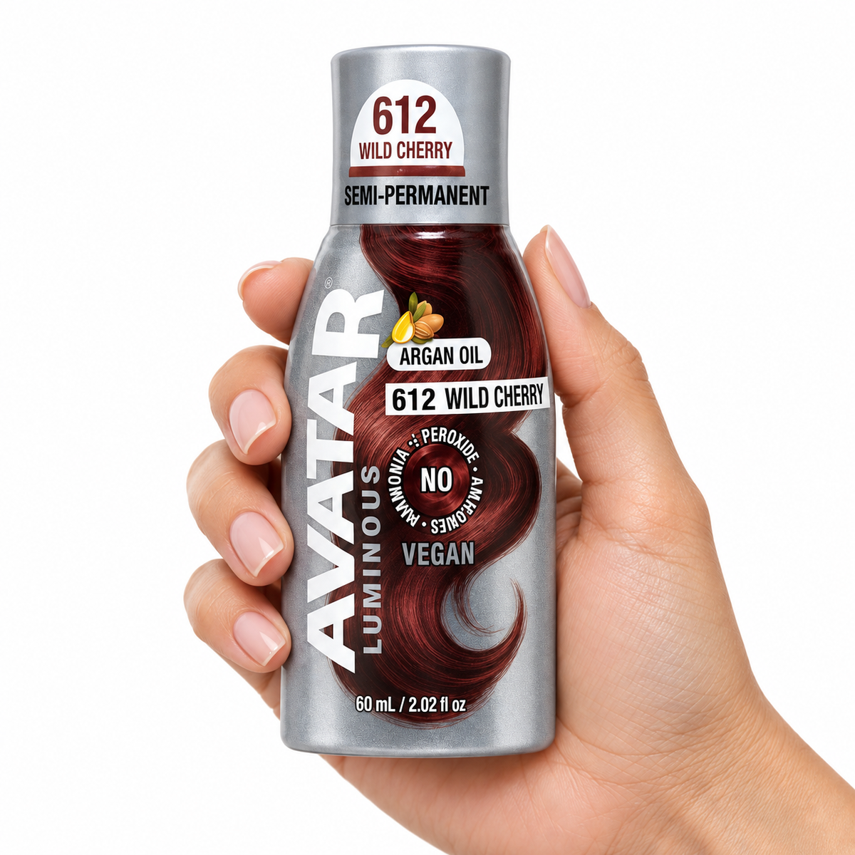 Avatar Luminous Semi-Permanent Hair Color 612 Wild Cherry – 2.02 oz