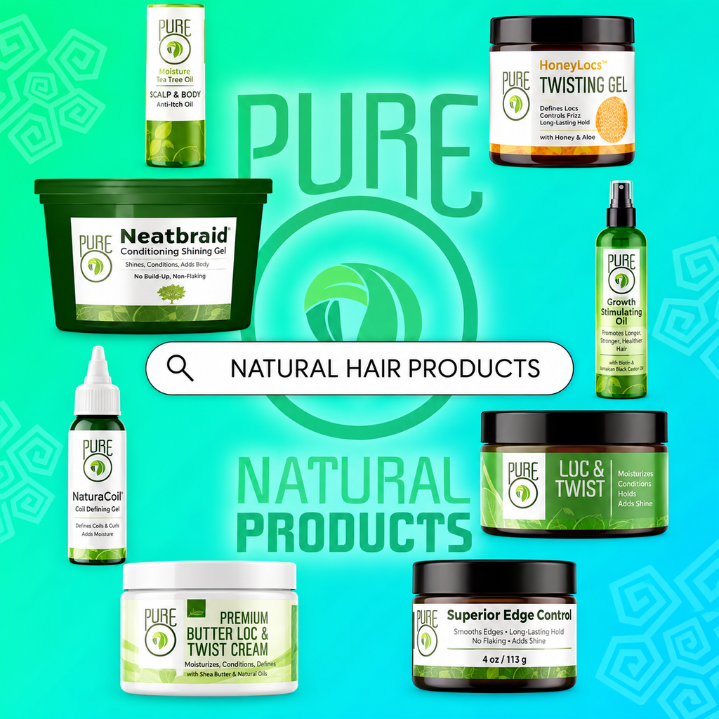 PureO Natural Products Loc & Shine Hydrating Spray 4 oz