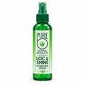 PureO Natural Products Loc & Shine Hydrating Spray 4 oz