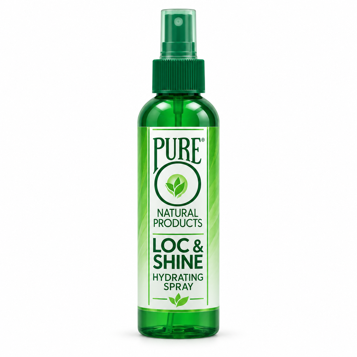PureO Natural Products Loc & Shine Hydrating Spray 4 oz