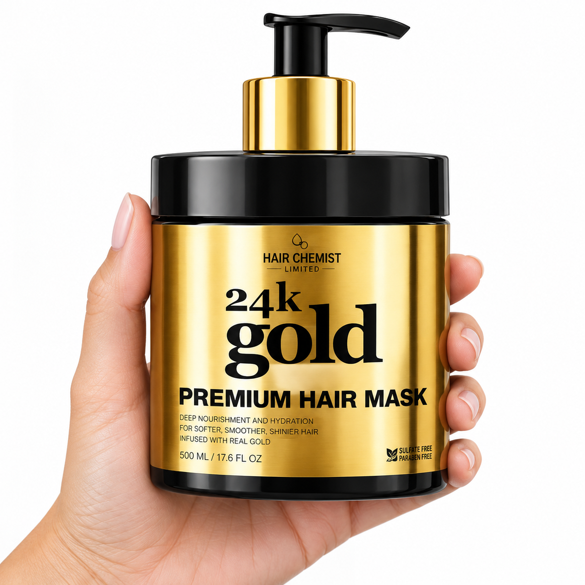 Hair Chemist 24K Gold Premium Hair Mask 15 oz