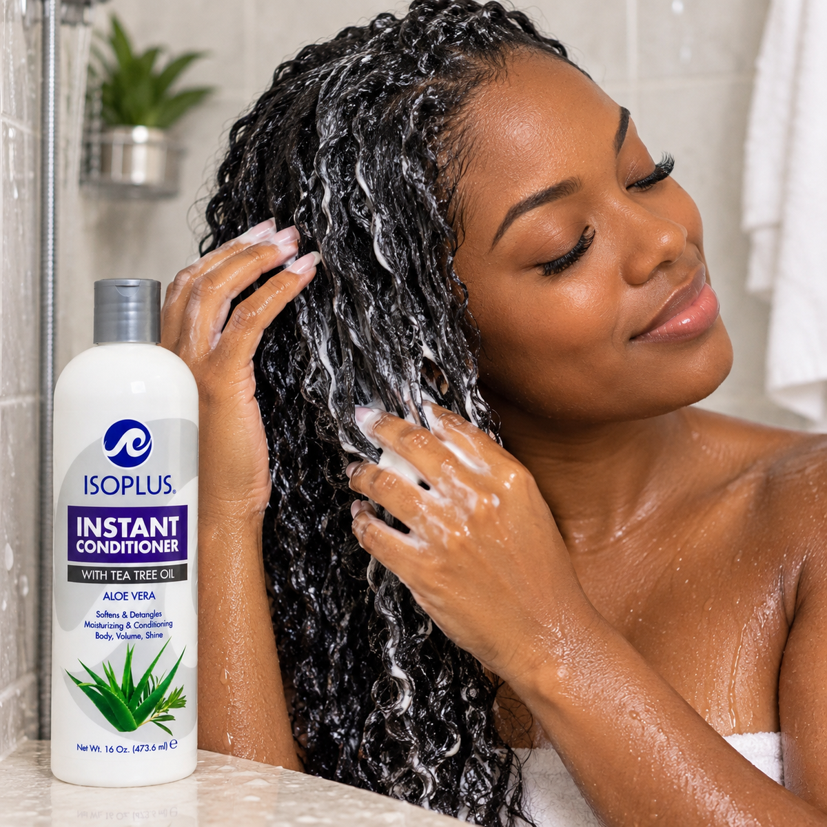 Isoplus Instant Conditioner Softens & Detangles 16 oz
