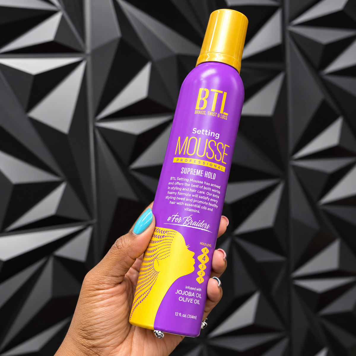 BTL Professional Setting Mousse Supreme Hold 12 oz