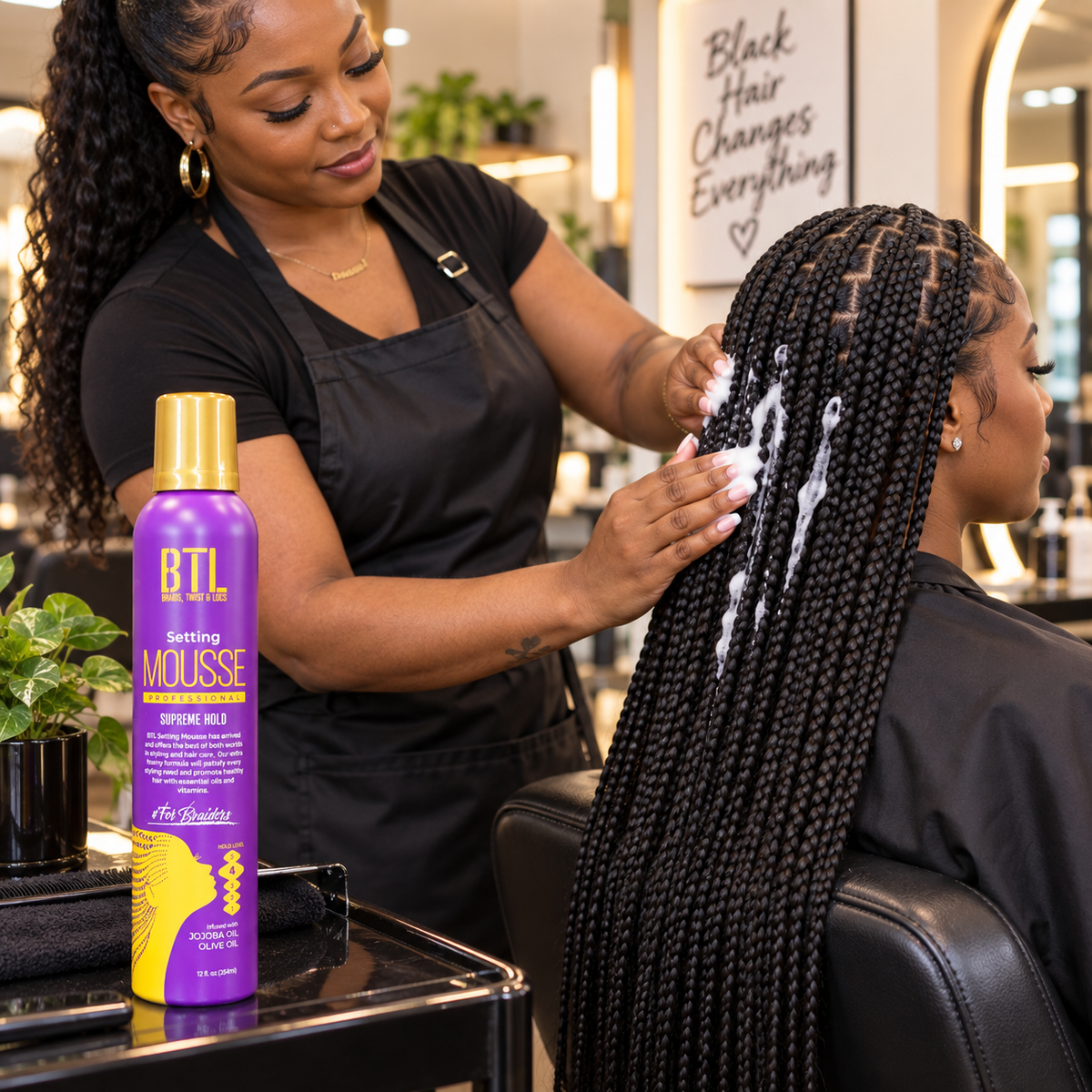 BTL Professional Setting Mousse Supreme Hold 12 oz