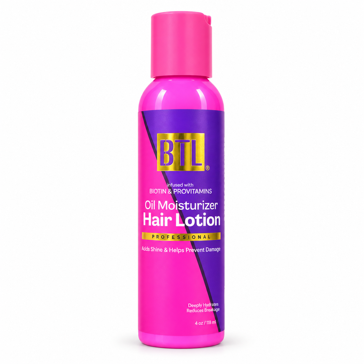 BTL Professional Oil Moisturizer Hair Lotion with Biotin & Provitamins 4 oz