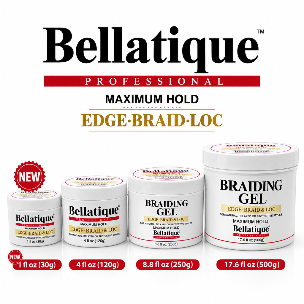 Bellatique Professional Braiding Gel Maximum Hold 17.63 oz