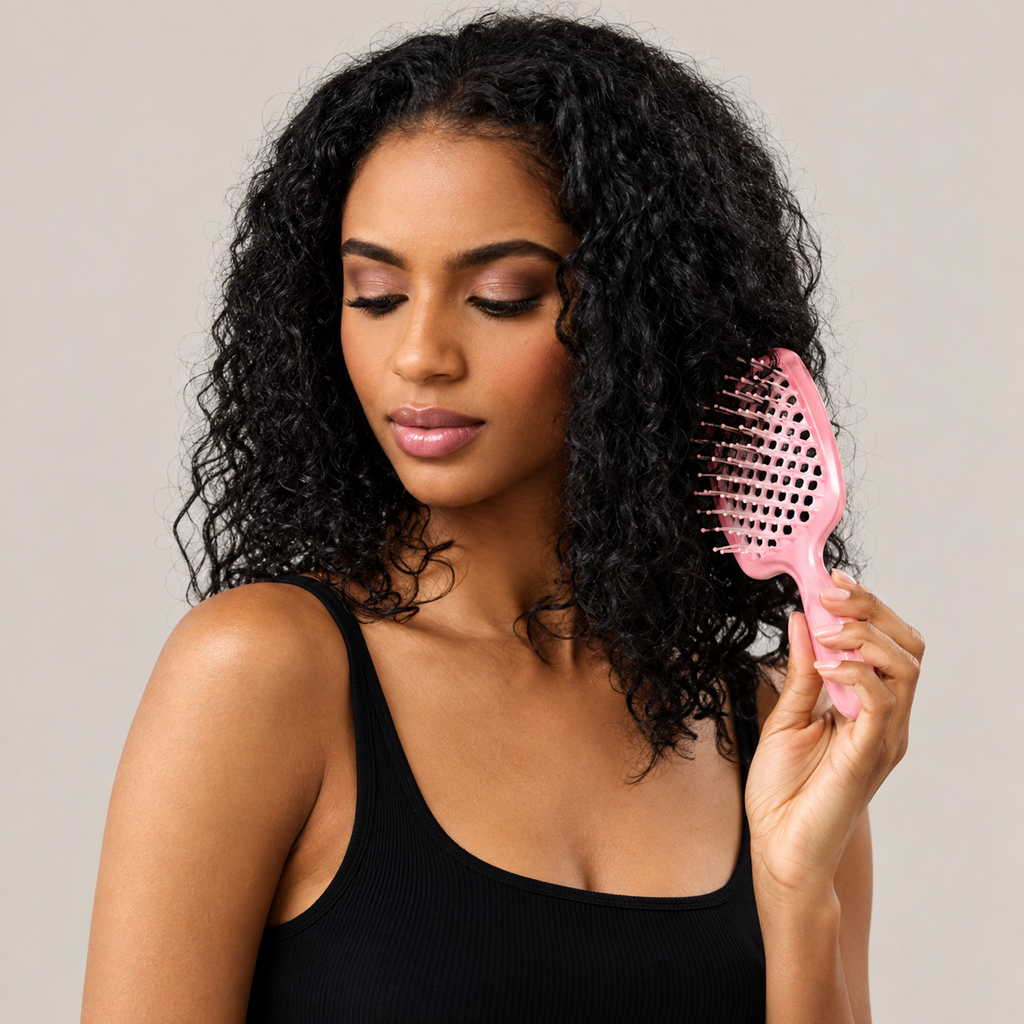 Diane Airborn Detangle Brush D1089 – Light Pink