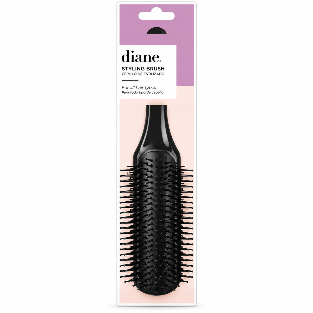 Diane Nylon Pin Styling Brush DBB050 – 9 Row