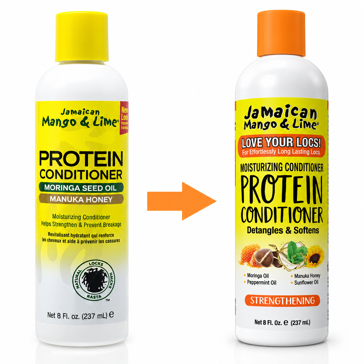 Jamaican Mango & Lime Protein Conditioner 8 oz