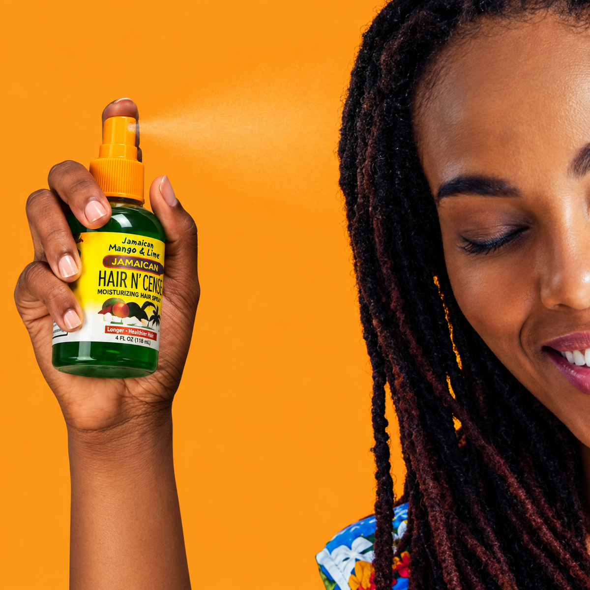 Jamaican Mango & Lime Hair N' Cense Hair & Scalp Freshener 4 oz
