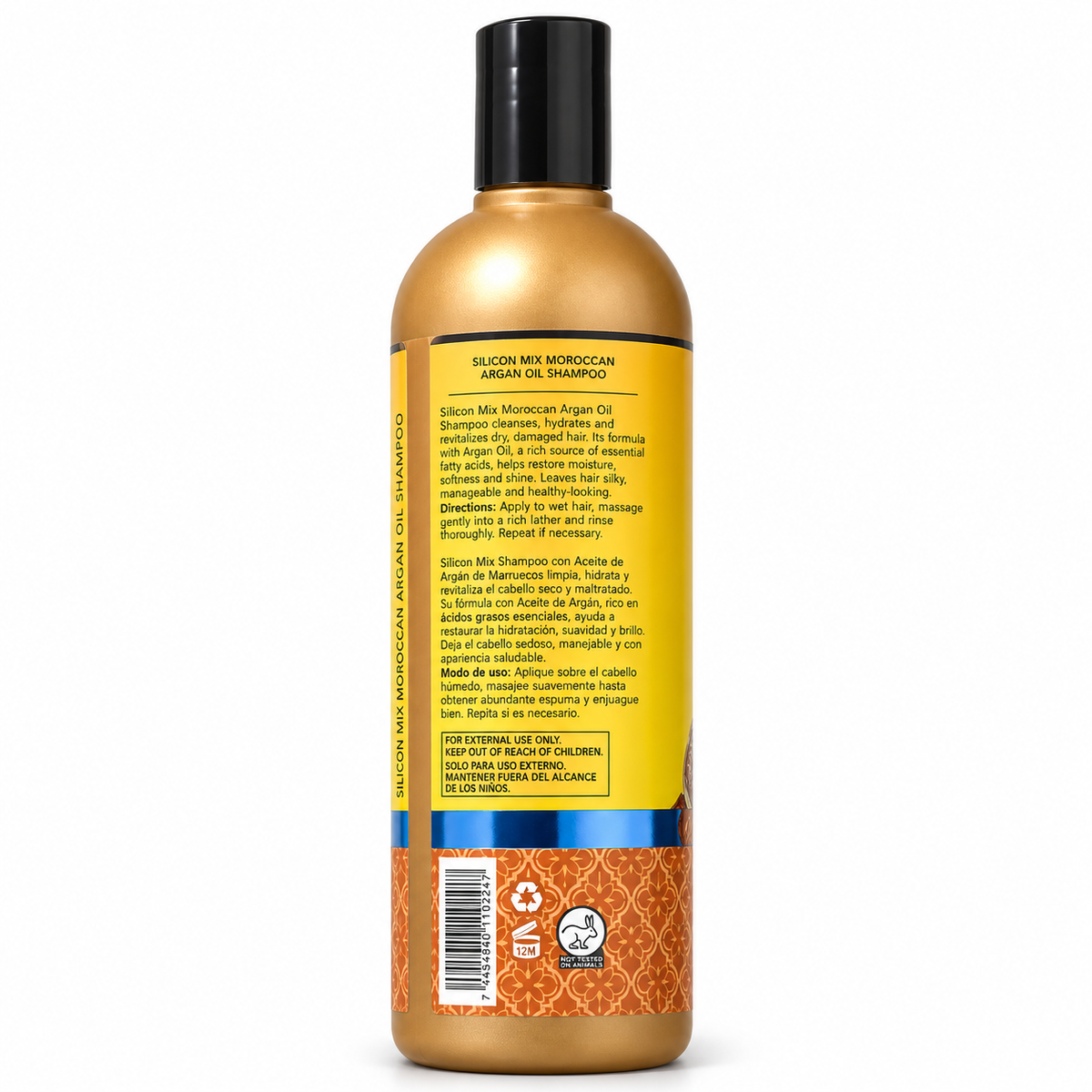 Silicon Mix Moroccan Argan Oil Shampoo – 16 oz