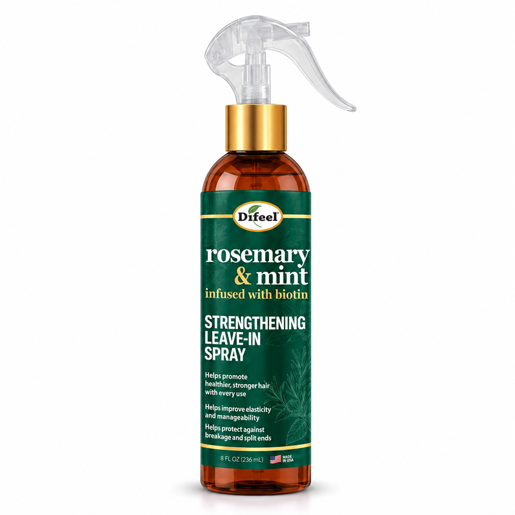Difeel Rosemary & Mint Leave In Conditioning Spray 8oz