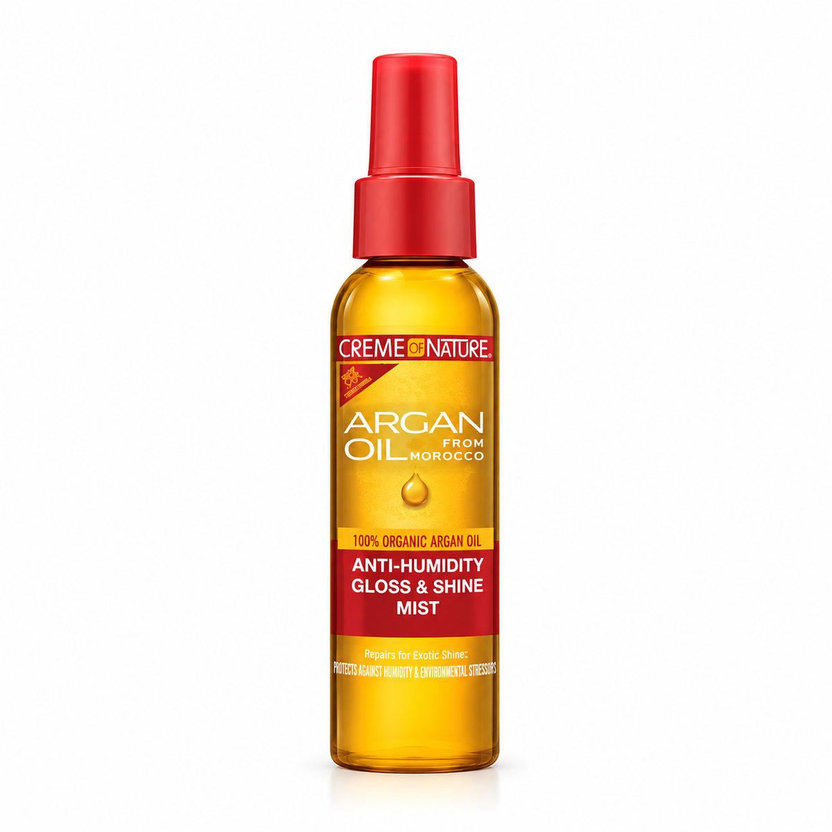 Crème Of Nature 100% Argan Oil From Morocco Anti Humidity Gloss & Shine Mist 4oz